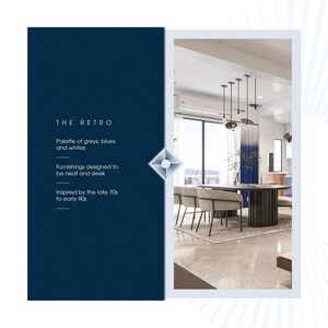 Staircase in 3 BHK Apartment at T And T The Blue, Siddharth Vihar – for Sale