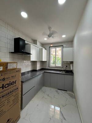 Kitchen in 2 BHK Builder Floor at Sector 16c Greater Noida – for Sale