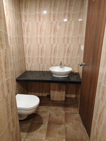 Bathroom in 3 BHK Apartment at Lodha Crown Quality Homes, Majiwada – for Sale