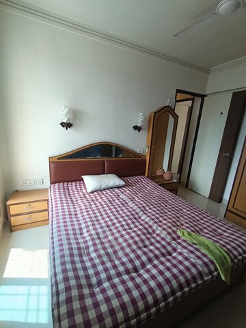 Bedroom in 3 BHK Apartment at Devashree Park, Kolshet Road – for Rent