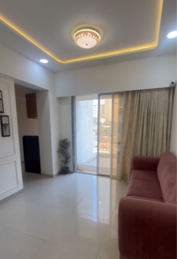 Living Room in 1 BHK Apartment at Seven Eleven Apna Ghar Phase III, Kashimira – for Sale