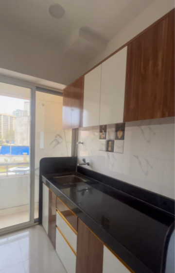 Kitchen in 1 BHK Apartment at Seven Eleven Apna Ghar Phase III, Kashimira – for Sale