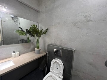 Bathroom in 3 BHK Apartment at Andheri West – for Rent
