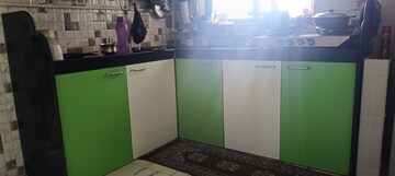 Kitchen in 2 BHK Apartment at Royal Palms Garden View, Goregaon East – for Rent