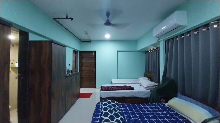 Bedroom, goregaon west Pg For Boys In Goregaon West 8405891