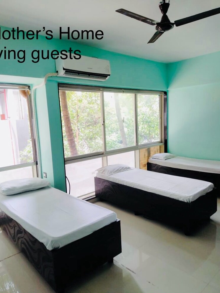 Bedroom, goregaon west Pg For Boys In Goregaon West 8405891