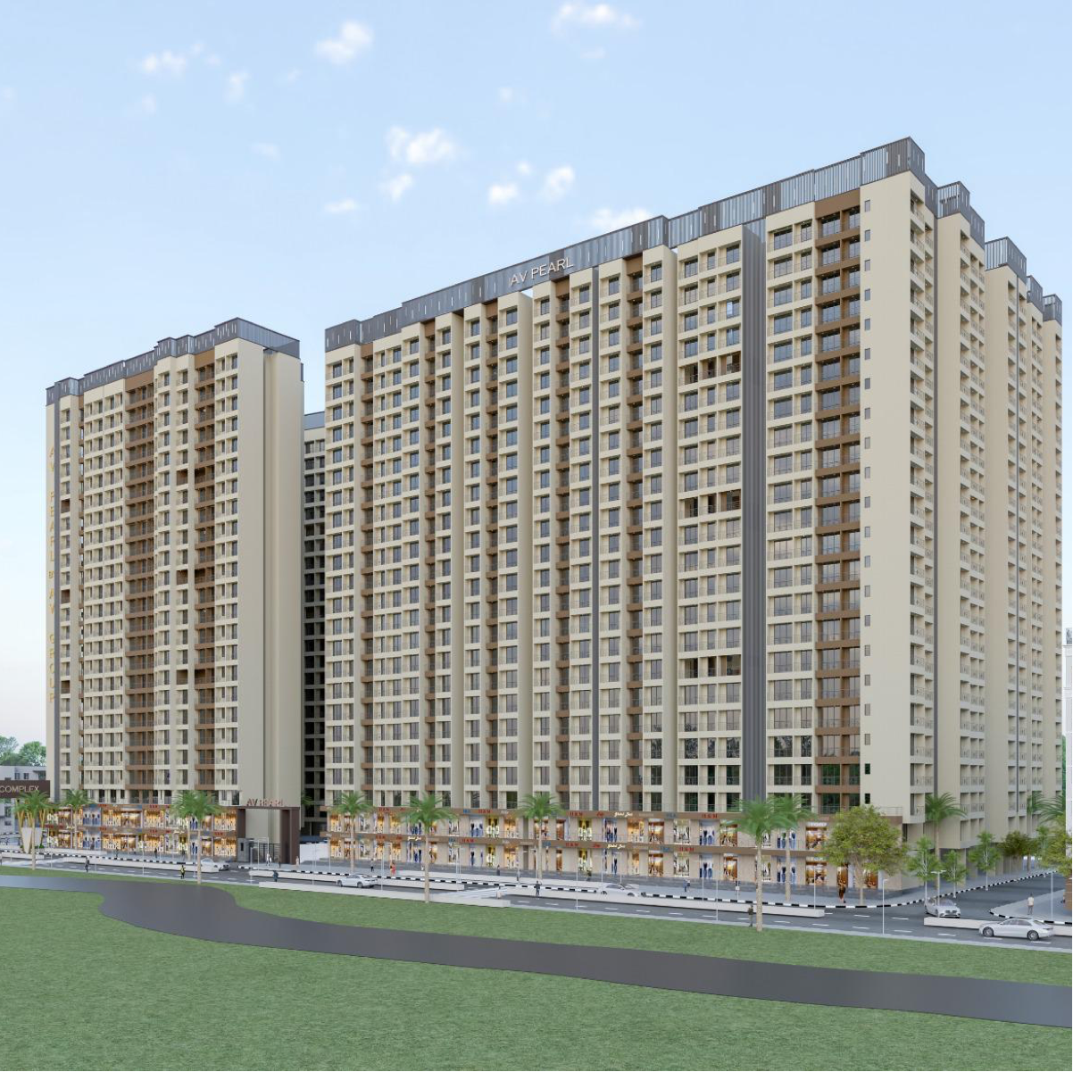 1 BHK 430 Sq.Ft. Apartment in AV Pearl