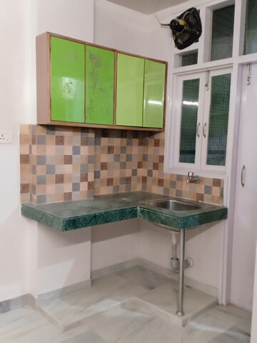 Kitchen in 1 RK Apartment at Khirki Extension – for Rent