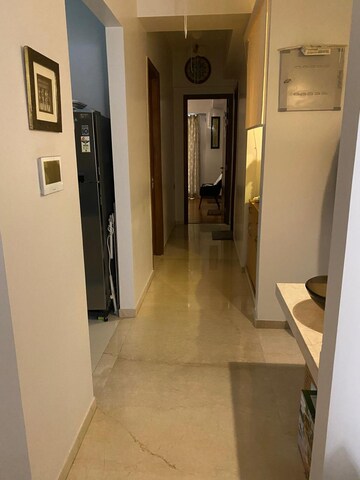 Building Lobby in 3 BHK Apartment at Omkar Alta Monte, Malad East – for Rent