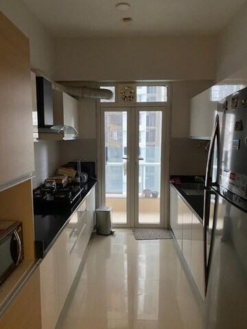 Kitchen in 3 BHK Apartment at Omkar Alta Monte, Malad East – for Rent