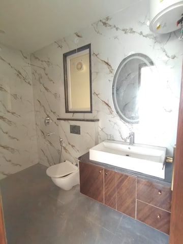 Bathroom in 3 BHK Builder Floor at Sushant Lok 2, Sector 57 – for Rent