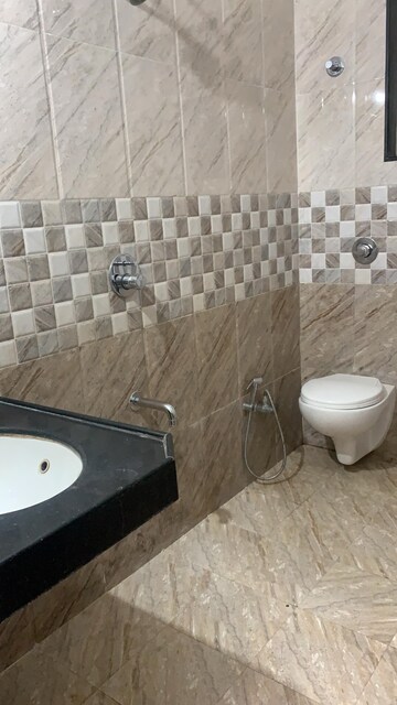 Bathroom in 3 BHK Apartment at Swadesh Greenhills, Baner – for Rent