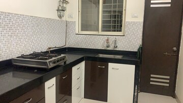 Kitchen in 3 BHK Apartment at Swadesh Greenhills, Baner – for Rent