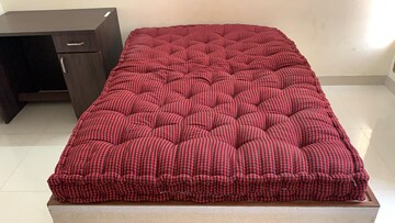 Bedroom in 3 BHK Apartment at Swadesh Greenhills, Baner – for Rent