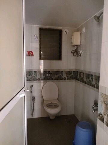 Bathroom in 1 BHK Apartment at JP North Alexa, Mira Road – for Rent