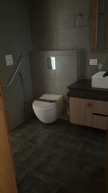 Bathroom in 3 BHK Builder Floor at Green Park – for Rent