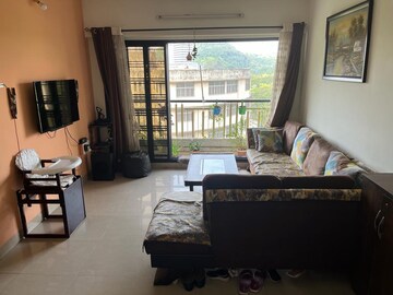 Living Room in 2 BHK Apartment at Mayfair Sonata Greens, Vikhroli West – for Rent