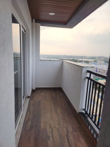Balcony in 2 BHK Apartment at Risinia Skyon, Bachupally – for Rent