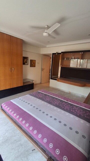 Bedroom in 3 BHK Apartment at Satguru Dhrishti, Khar West – for Rent