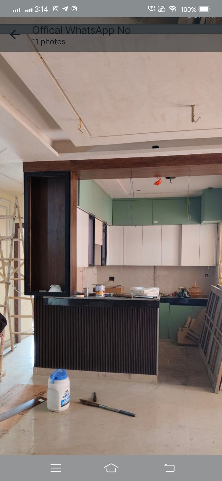 Kitchen, upavp-ganga-yamuna-and-hindon-enclave 2.5 Bedroom 1255 Sq.Ft. Apartment In Pratap Vihar Ghaziabad 8406765