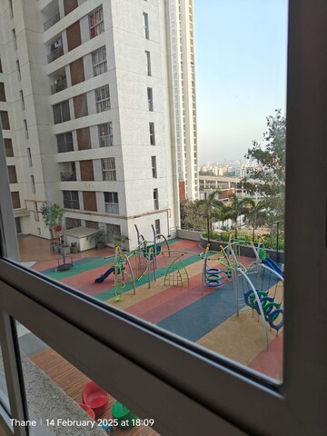 Balcony in 1.5 BHK Apartment at Piramal Vaikunth, Balkum Pada – for Sale