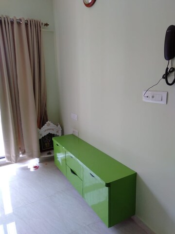 Master Bedroom in 1 BHK Apartment at Lodha Crown Quality Homes, Majiwada – for Rent
