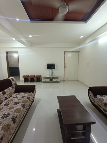 Living Room in 3 BHK Apartment at Makarba – for Rent