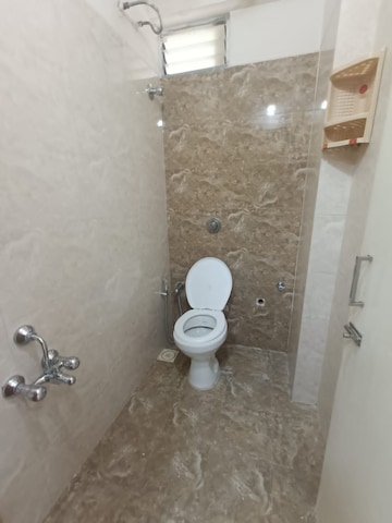 Bathroom in 3 BHK Apartment at Makarba – for Rent