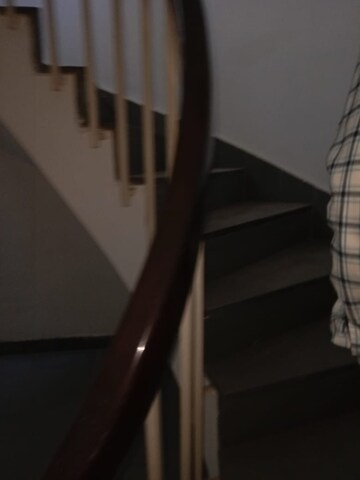 Staircase in 4 BHK Builder Floor at New Friends Colony – for Rent