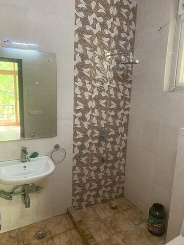 Bathroom in 2 BHK Builder Floor at Greater Kailash I – for Rent
