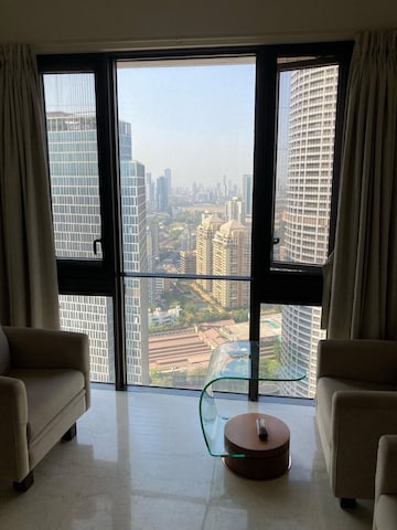 Bathroom in 2.5 BHK Apartment at Lodha The Park Side, Worli – for Rent