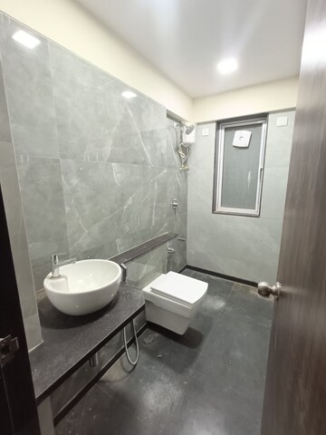 Bathroom in 2 BHK Apartment at Sahyog Oshi, Oshiwara – for Rent