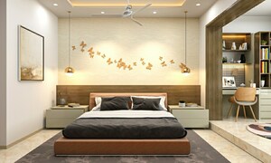 Bedroom in 2 BHK Apartment at Vijay Garden, Ghodbunder Road – for Sale