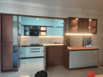 Kitchen in 3 BHK Apartment at Brigade Cornerstone Utopia, Varthur – for Rent