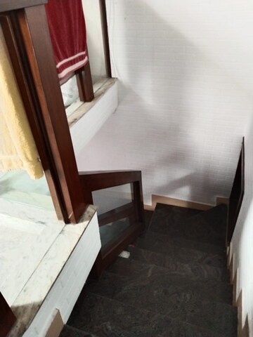 Staircase in 4 BHK Apartment at Surya CGHS, Sector 43 – for Rent