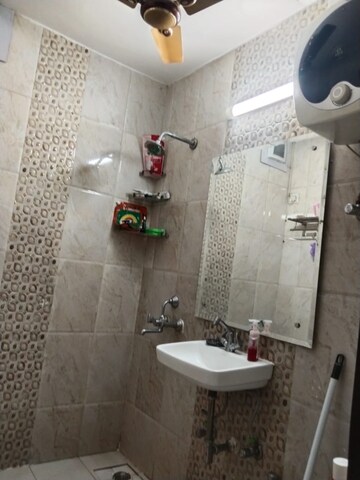 Bathroom in 4 BHK Apartment at Surya CGHS, Sector 43 – for Rent