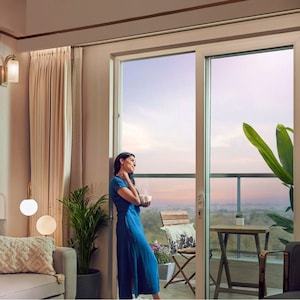 Balcony in 4 BHK Apartment at DLF Privana West, Sector 76 – for Sale