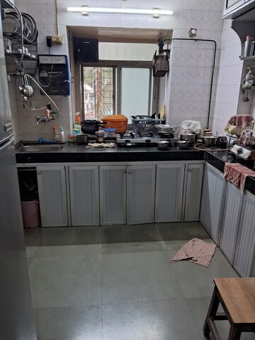 Kitchen in 3 BHK Apartment at Evershine Tower, Kandivali East – for Sale