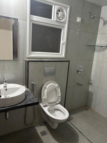 Bathroom in 2.5 BHK Apartment at L&T Raintree Boulevard, Hebbal – for Rent