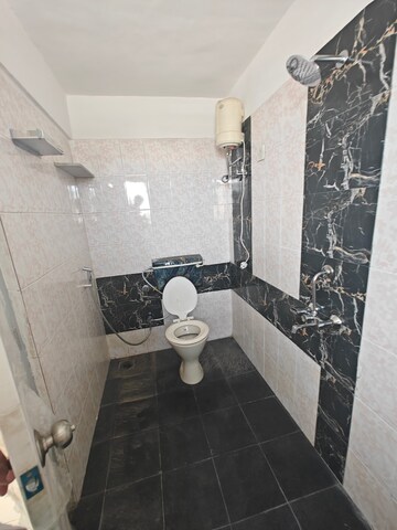 Bathroom in 3 BHK Apartment at Sagar Darshan Towers, Nerul – for Rent