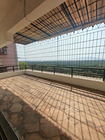 Balcony in 3 BHK Apartment at Sagar Darshan Towers, Nerul – for Rent