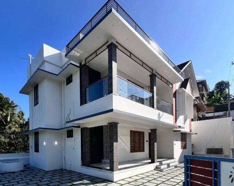 Exterior View, olavakode 3 Bedroom 1000 Sq.Ft. Villa In Olavakode Palakkad 8407121