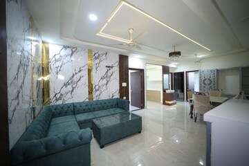 Living Room in 4 BHK Villa at Gandhi Path – for Sale