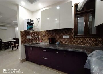 Kitchen in 3 BHK Builder Floor at Saket – for Rent