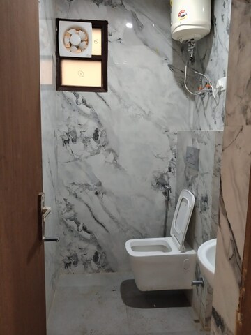 Bathroom in 2 BHK Builder Floor at Saket – for Rent