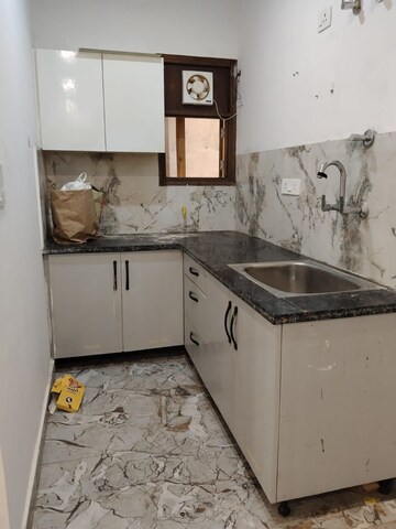 Kitchen in 2 BHK Builder Floor at Saket – for Rent