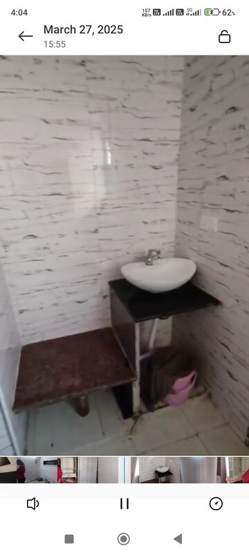 Bathroom in 2 BHK Apartment at Vasu Fortune Residency, Raj Nagar Extension – for Rent