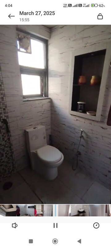 Bathroom in 2 BHK Apartment at Vasu Fortune Residency, Raj Nagar Extension – for Rent
