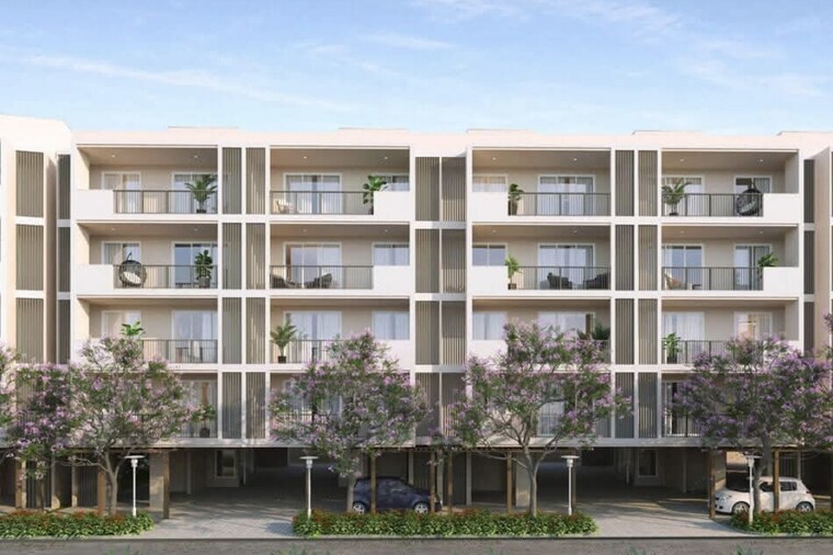 Exterior View, dlf-gardencity-enclave 3 Bedroom 1620 Sq.Ft. Builder Floor In Sector 93 Gurgaon 8407516