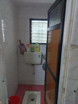 Bathroom in 2 BHK Apartment at Brindavan Vaishali CHS, Vrindavan Society – for Sale